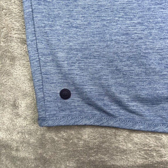 Peter Millar Crown Crafted Pullover Men L Blue Stealth Frito Lay Quaker Logo New - Picture 5 of 12